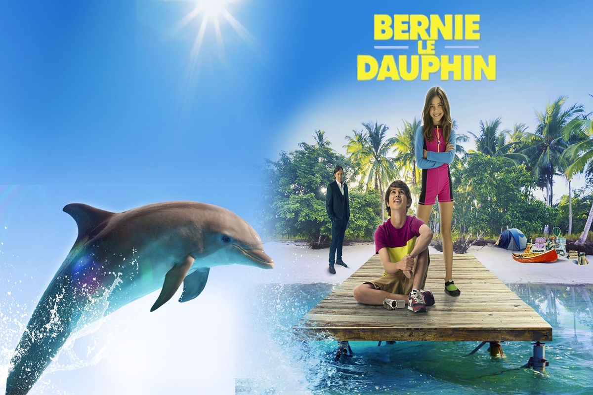 Affiche du film d’animation Bernie le Dauphin