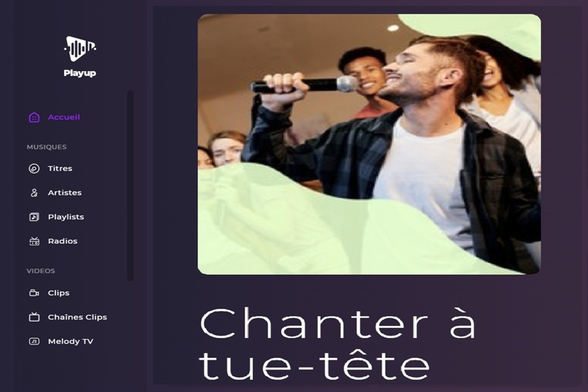 La playlist Chanter à tue-tête sur Playup