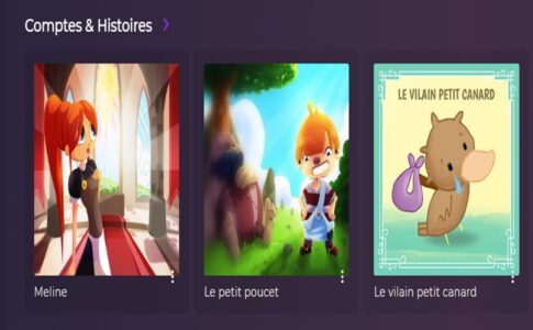 La rubrique Comptes & Histoires de Playup