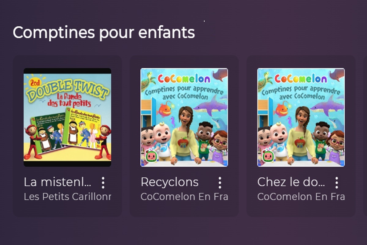 La rubrique Enfants et Famille sur Playup