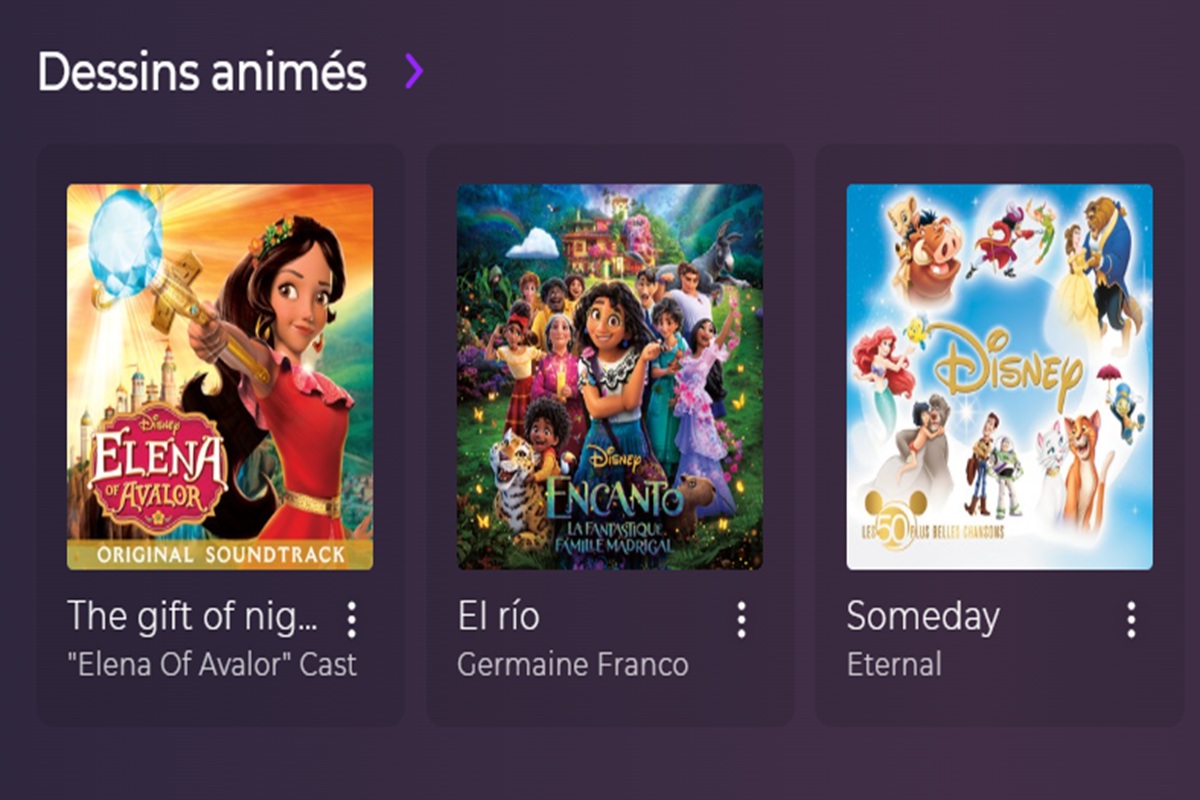 Les dessins animés et leurs chansons sur Playup 