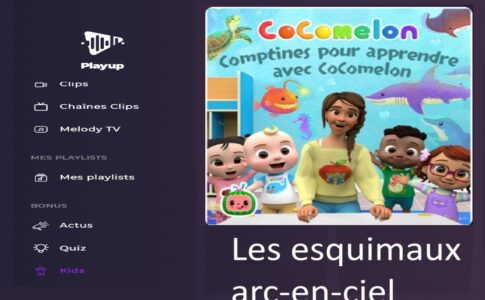 La section Les esquimaux arc-en-ciel sur Playup
