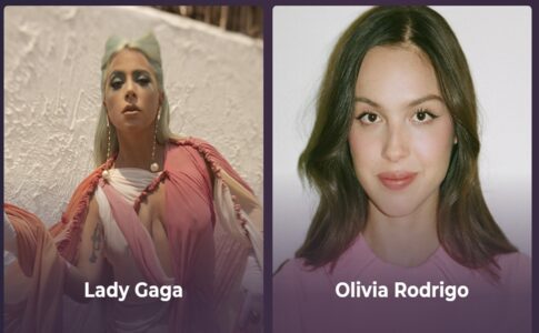 Lady Gaga et Olivia Rodrigo à la une de Playup