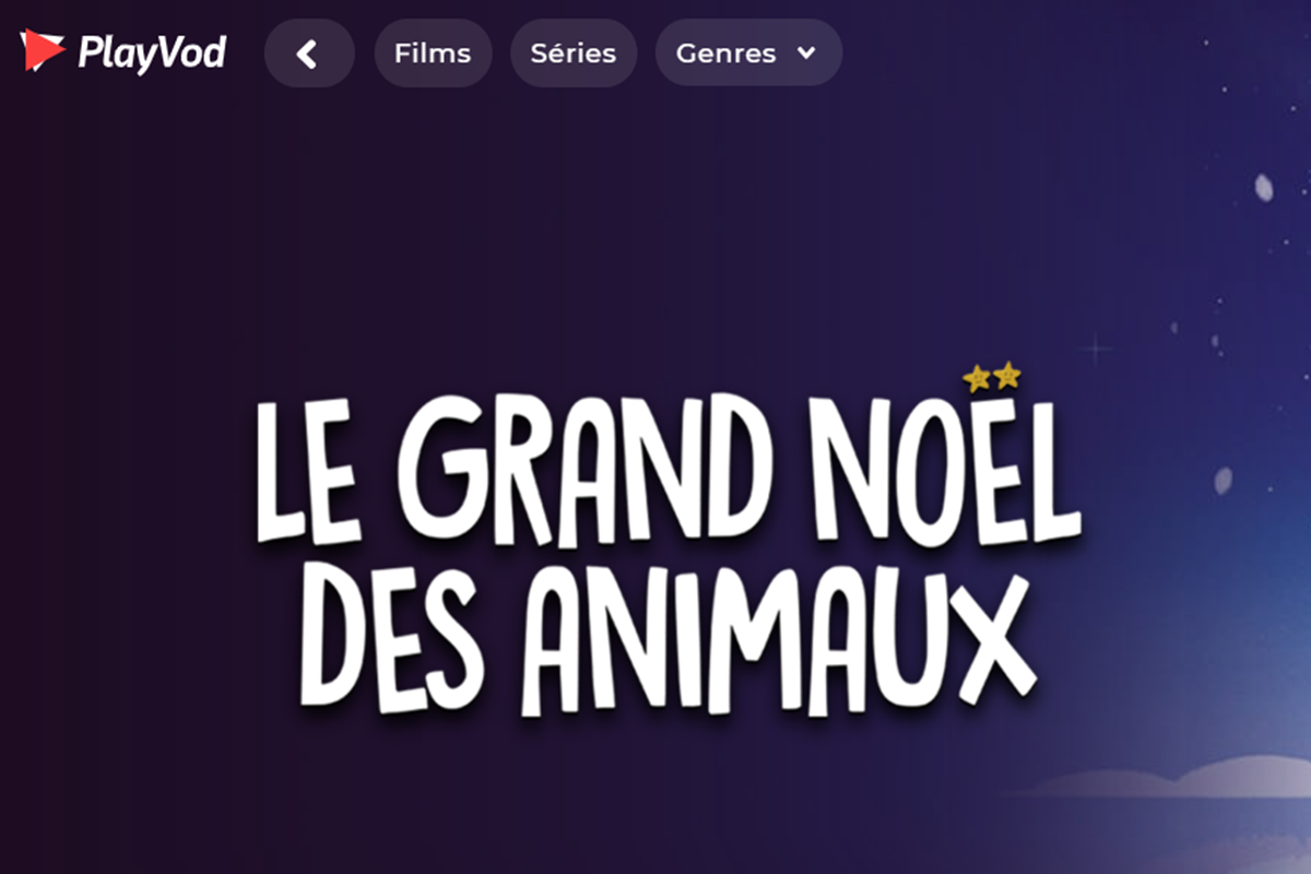 Le film Le Grand Noël des Animaux sur PlayVOD