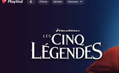 Le film Les Cinq Légendes sur PlayVOD