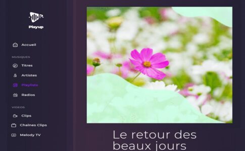 La playlist Le retour des beaux jours sur Playup