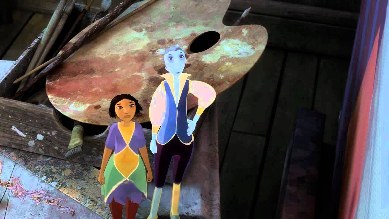 Personnages du film d'animation Le Tableau
