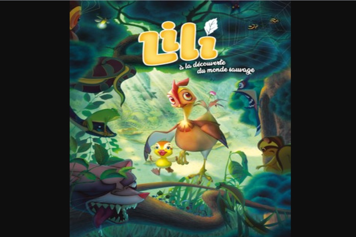 Affiche du film d'animation Lili à la découverte du monde sauvage