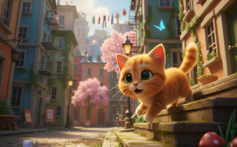 Gameplay d’un jeu comme Little Kitty, Big City
