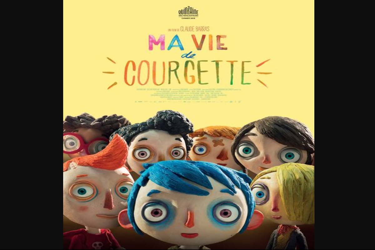 Affiche du film d'animation Ma vie de courgette