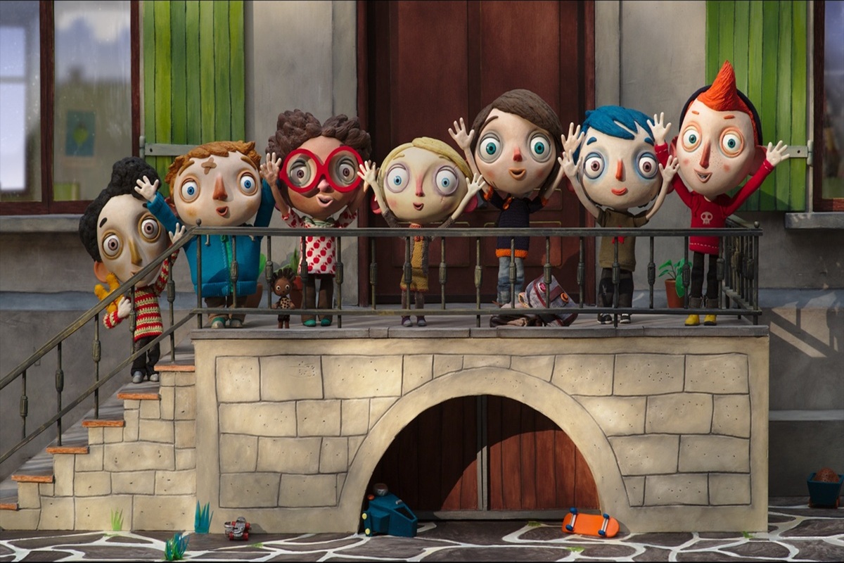 Les personnages du film d’animation Ma vie de courgette