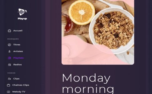 La playlist Monday morning sur Playup