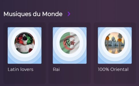 Les stations Musiques du Monde sur les radios sur Playup