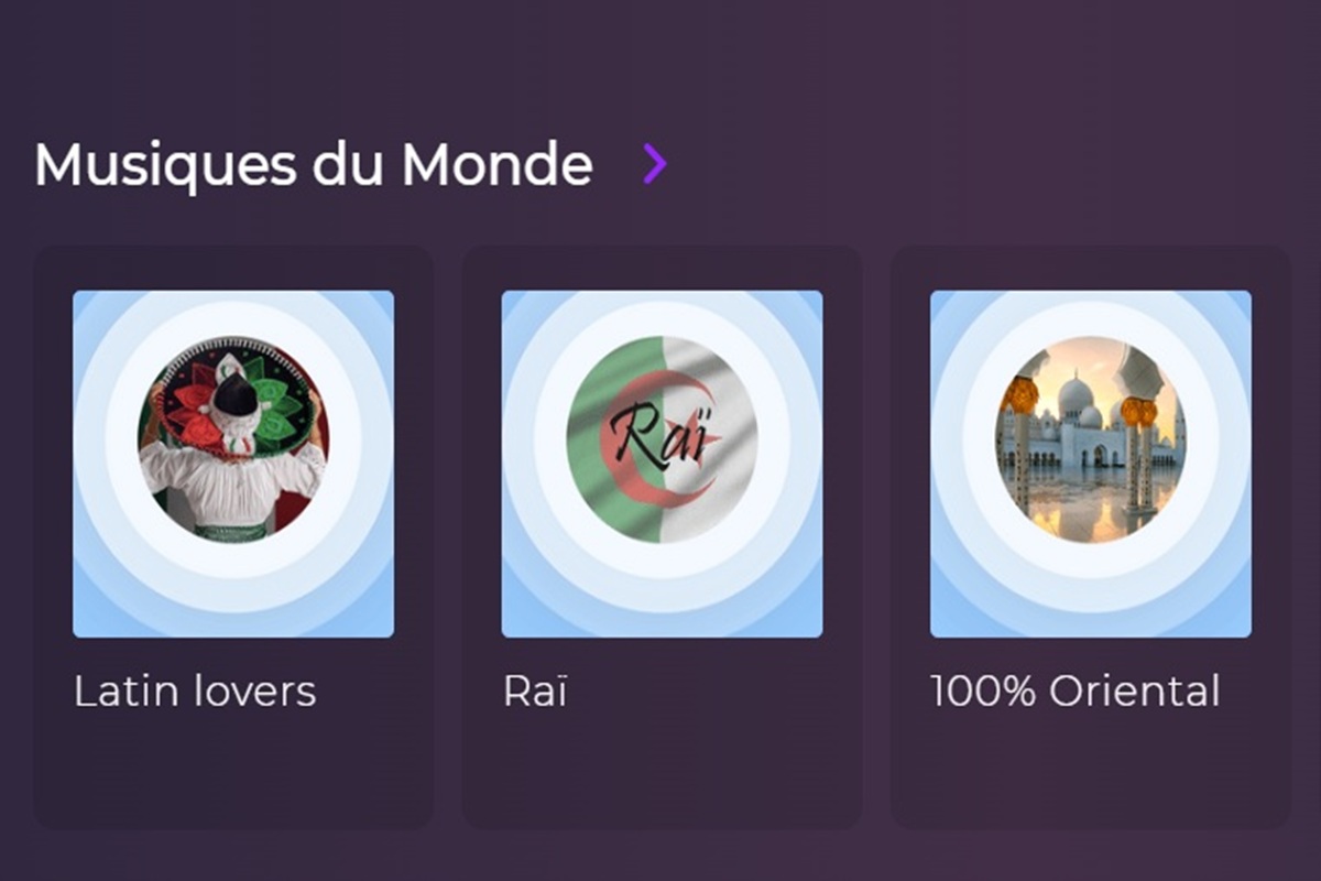 Les stations Musiques du Monde sur les radios sur Playup 