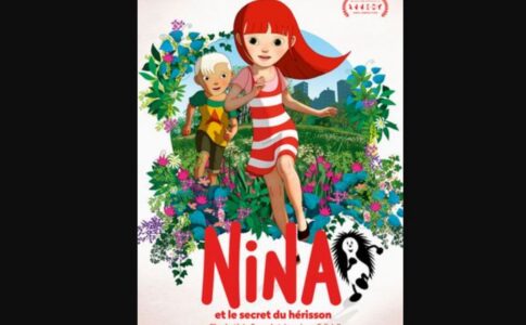 Affiche du film d'animation Nina et le secret du hérisson