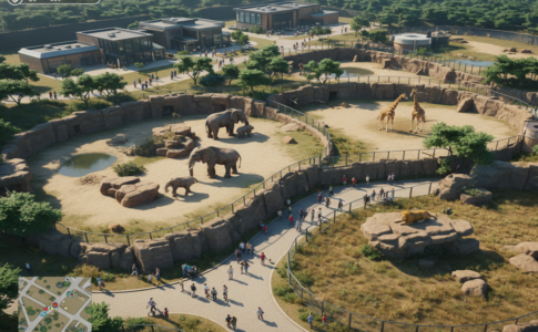 Gameplay d’un jeu de gestion comme Planet Zoo 2