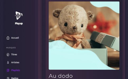 La playlist Au dodo sur Playup
