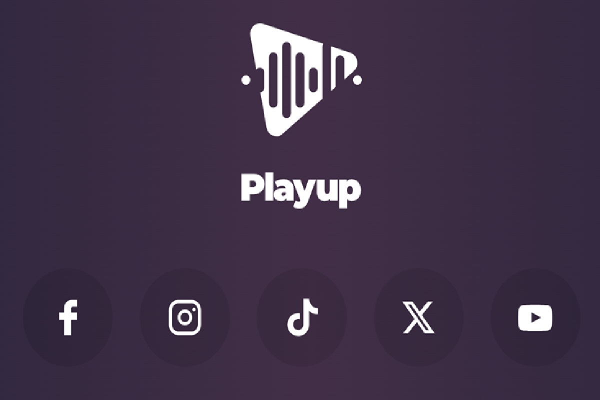 Logo des réseaux sociaux Playup