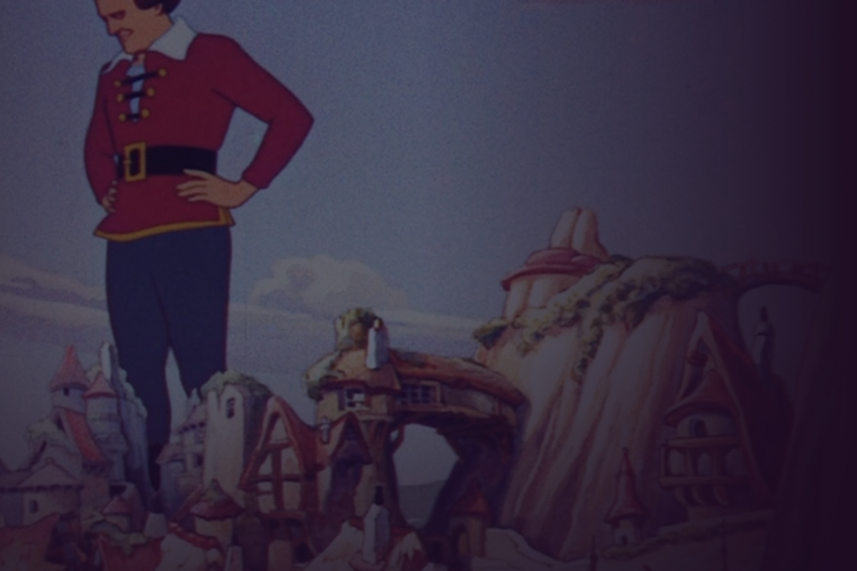 Scène du film Les Voyages de Gulliver