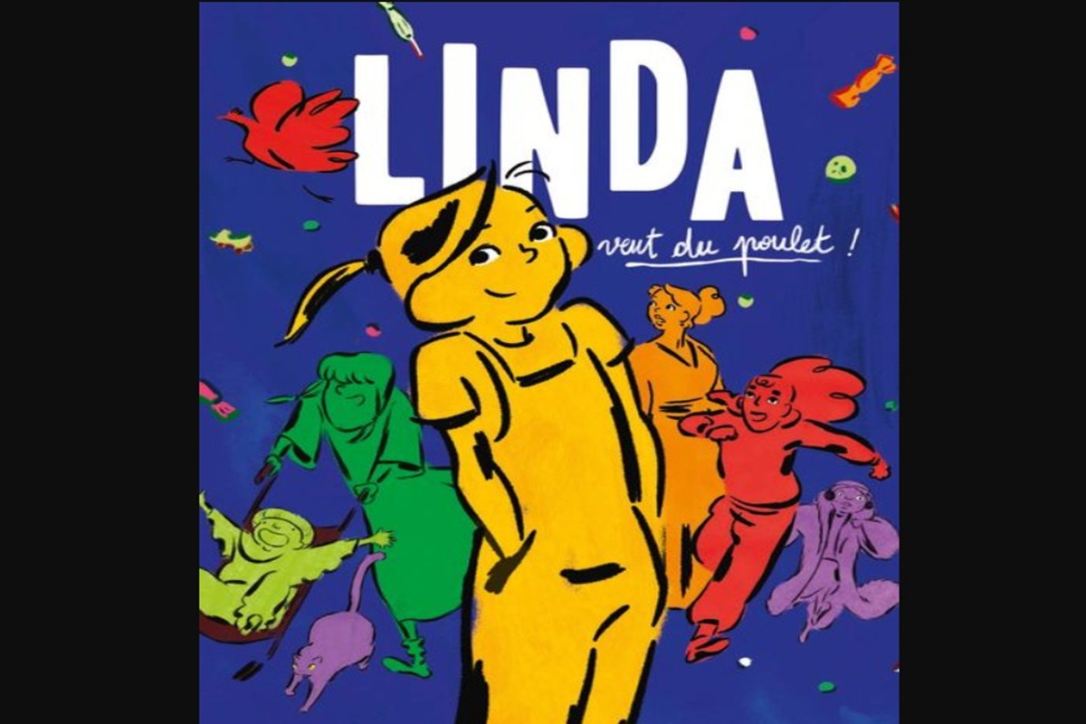 Affiche du film d'animation Linda veut du poulet ! 