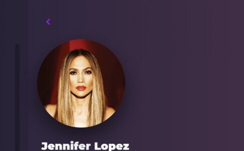 La chanteuse Jennifer Lopez