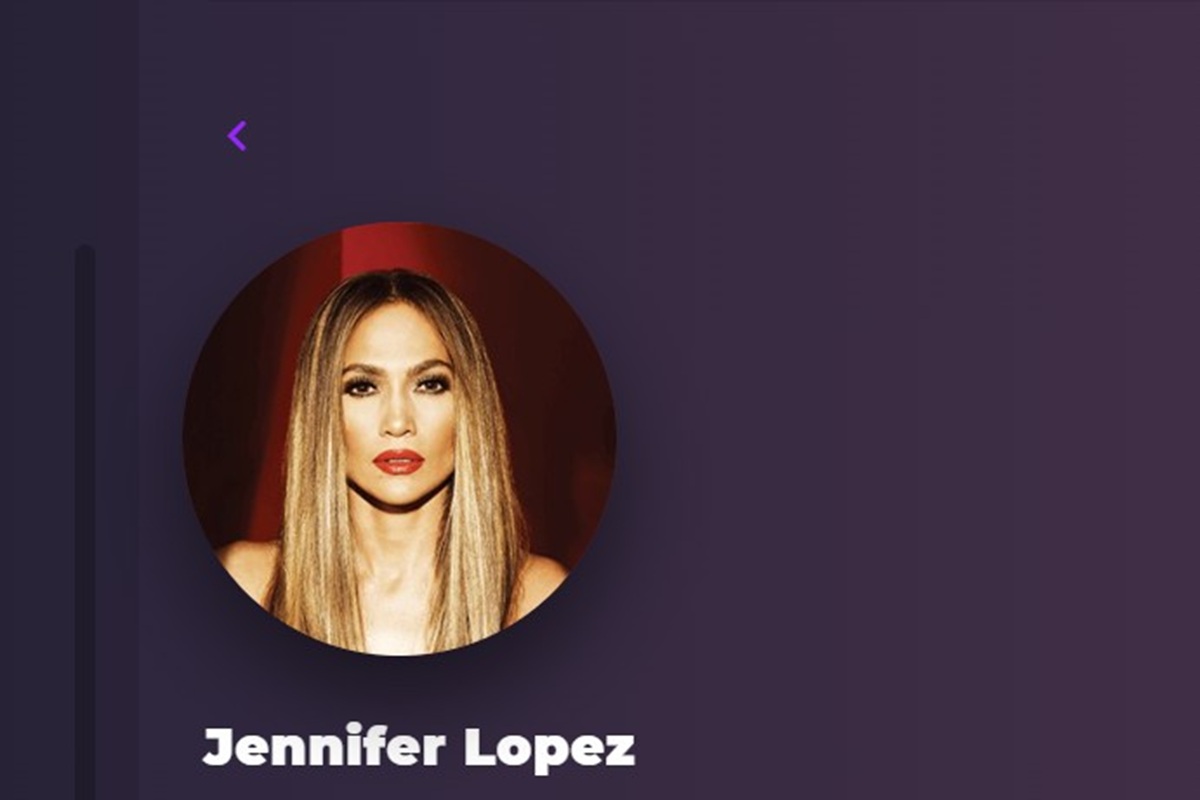 La chanteuse Jennifer Lopez