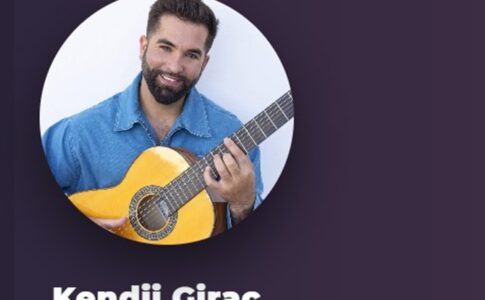 Le chanteur Kendji Girac