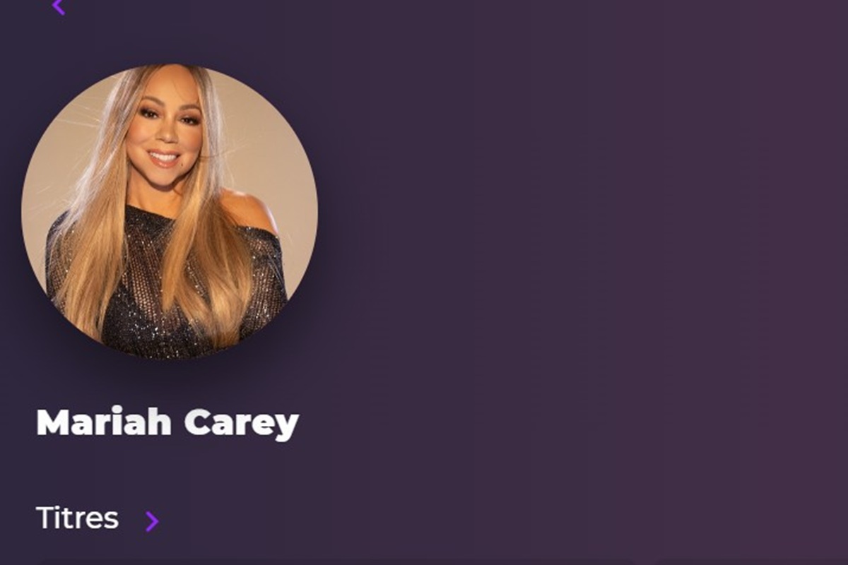 L’artiste Mariah Carey