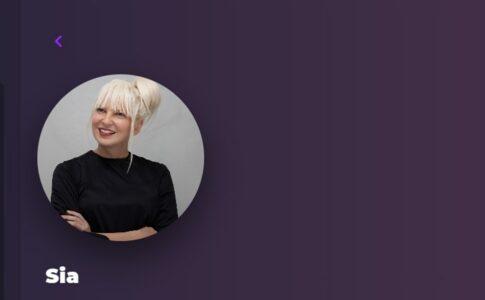 L'artiste Sia