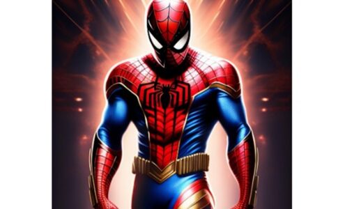 Le super héros Spider Man