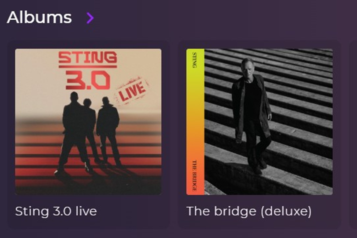 albums de Sting