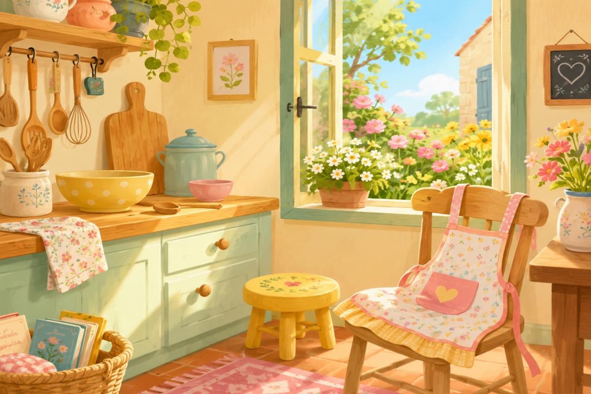 Ambiance douce et colorée dans une pièce
