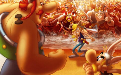Affiche du film Astérix et les Vikings