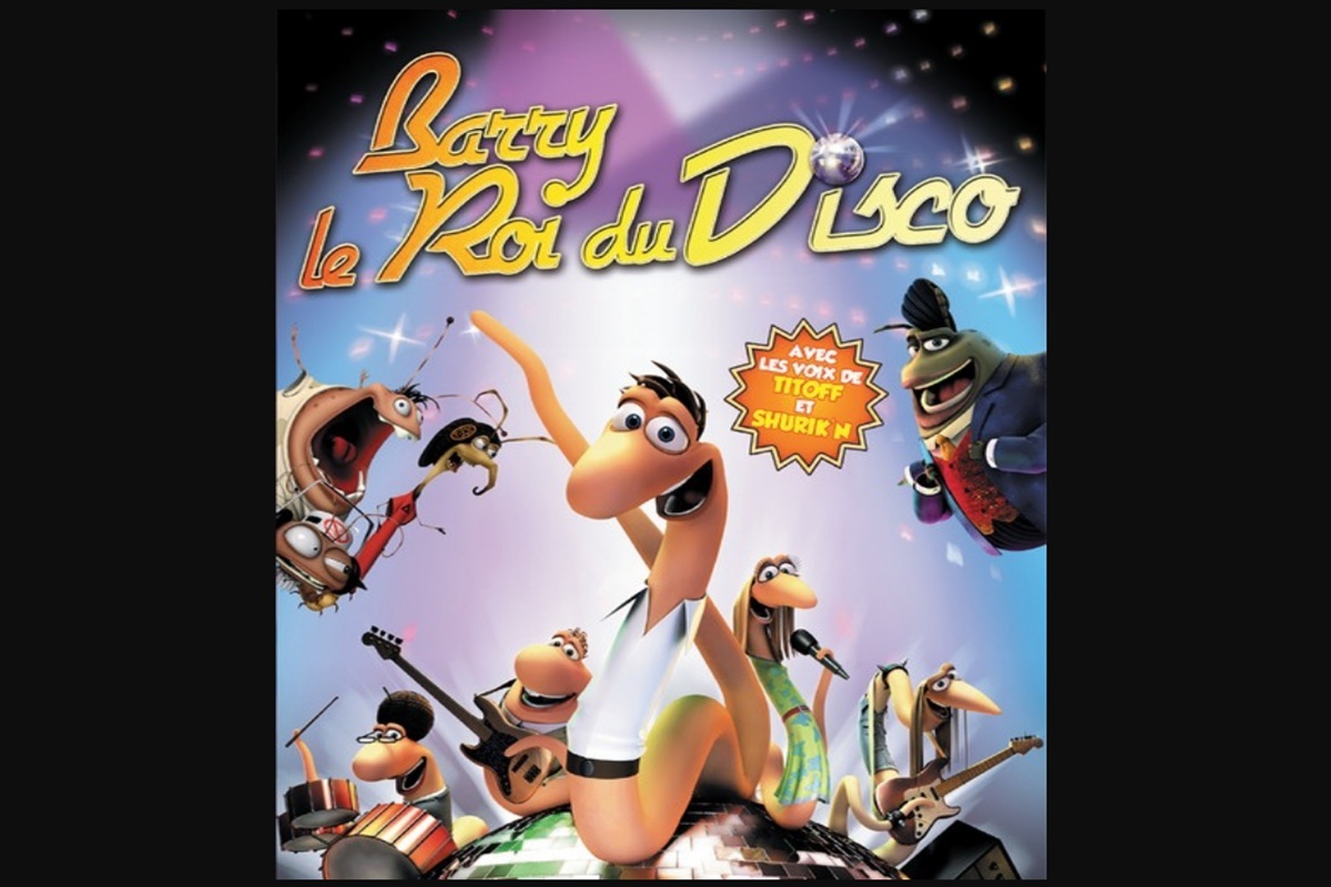 Affiche du film d'animation Barry le roi du disco