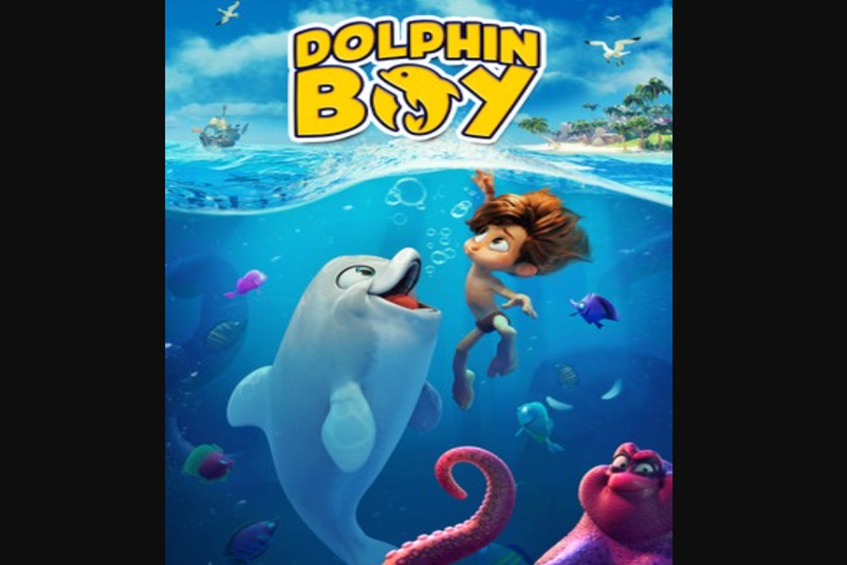 Affiche du film d’animation Dolphin Boy