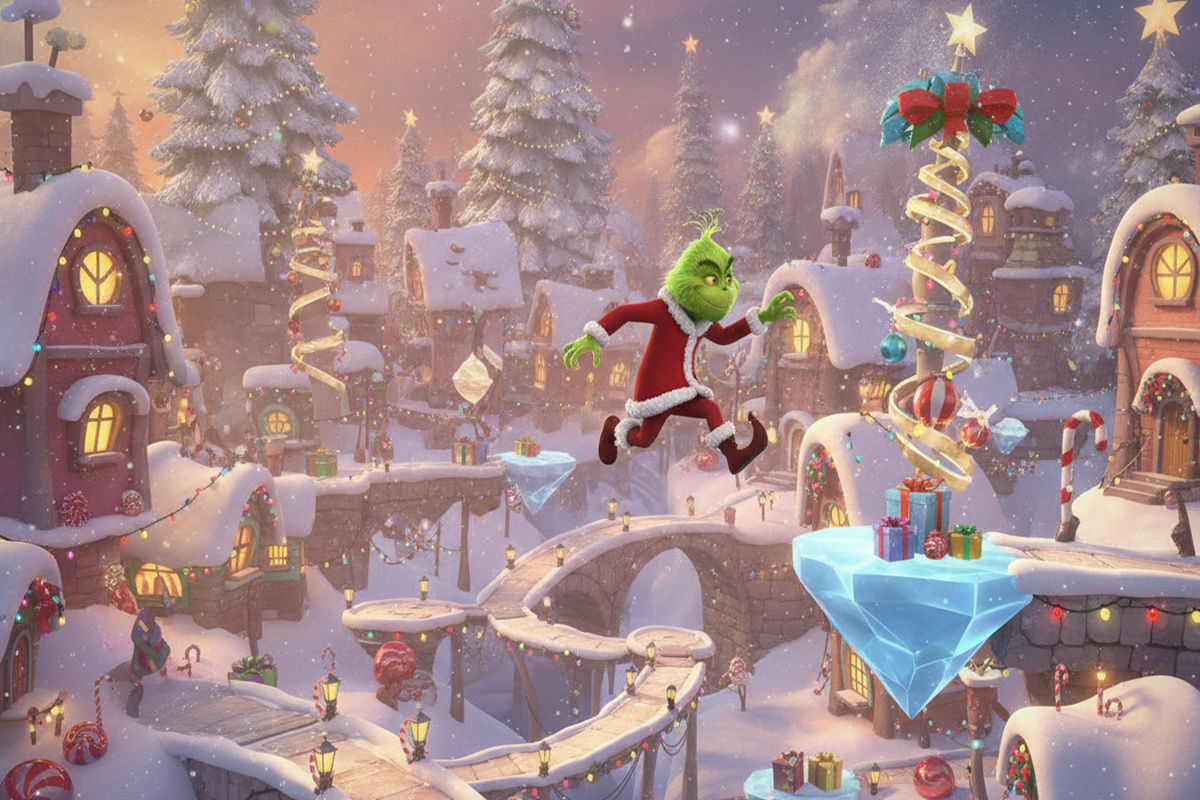 Gameplay d’un jeu similaire à Le Grinch 2 : À la rescousse de Noël