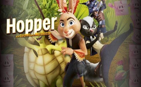 Affiche du film d'animation Hopper et le secret de la marmotte
