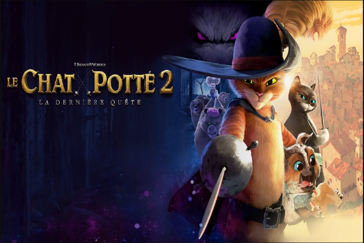 Affiche du film d’animation Le Chat Potté 2