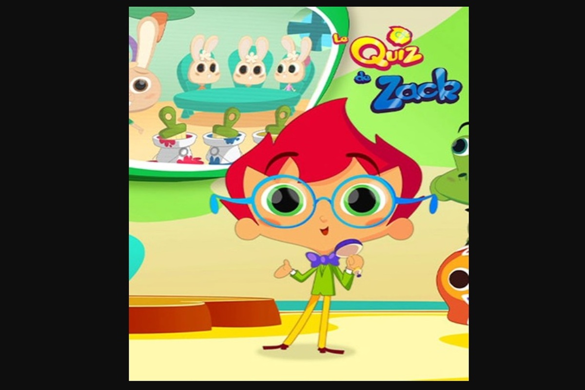 Affiche de la série animée Le quiz de Zack