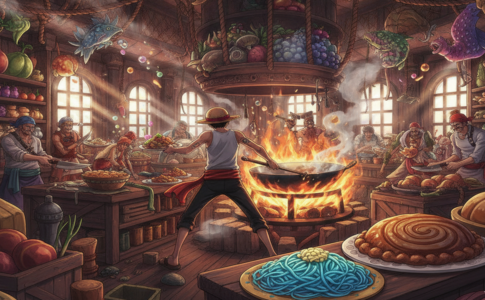 Gameplay d’un jeu similaire à One Piece : Grand Gourmet