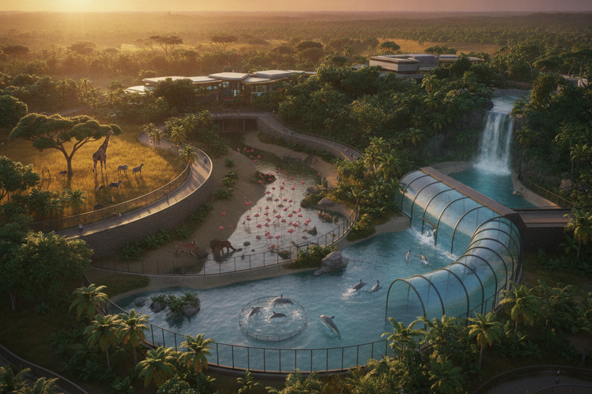 Gameplay d’un jeu similaire à Planet Zoo 2