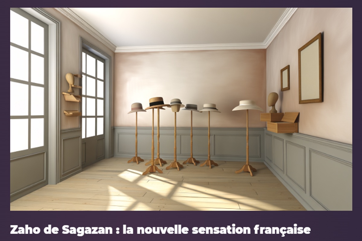 La rubrique Actus de Playup avec Zaho de Sagazan en avant-plan