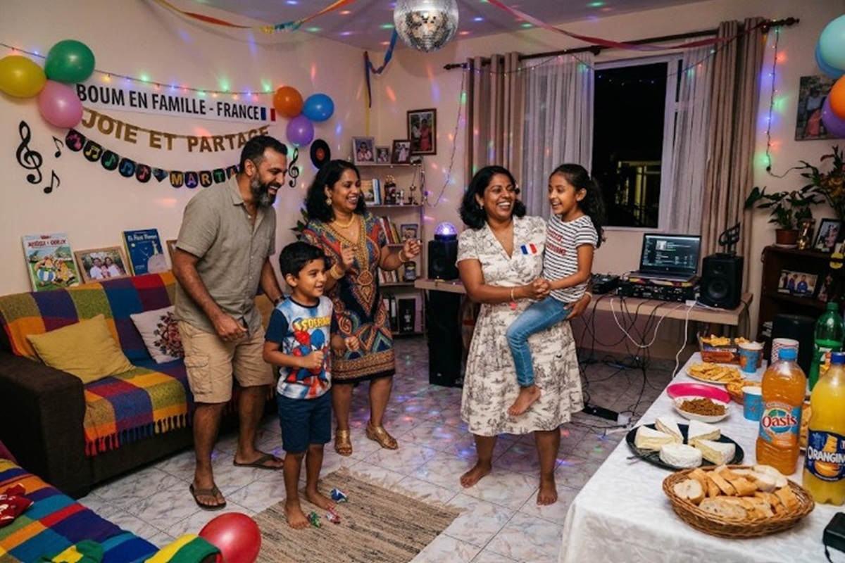 Une activité musicale en famille