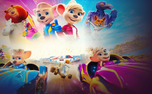 Affiche du film d'animation Super Grand Prix