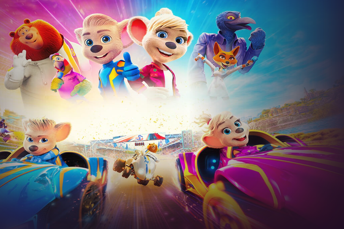 Affiche du film d'animation Super Grand Prix 