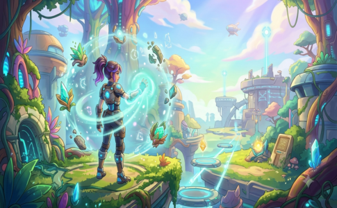 Gameplay d’un jeu similaire à Ascend to ZERO
