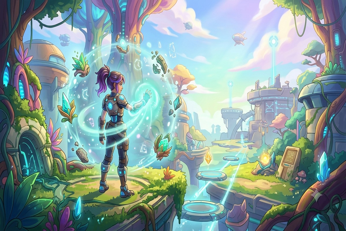 Gameplay d’un jeu similaire à Ascend to ZERO