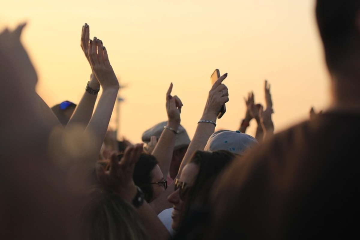 La foule lors d’un concert