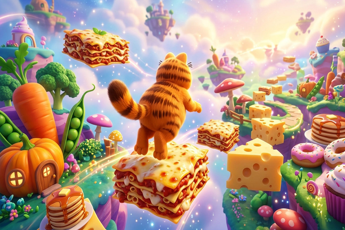 Gameplay d’un jeu similaire à Garfield : Escape from Monday