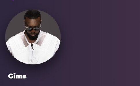 Le chanteur Gims